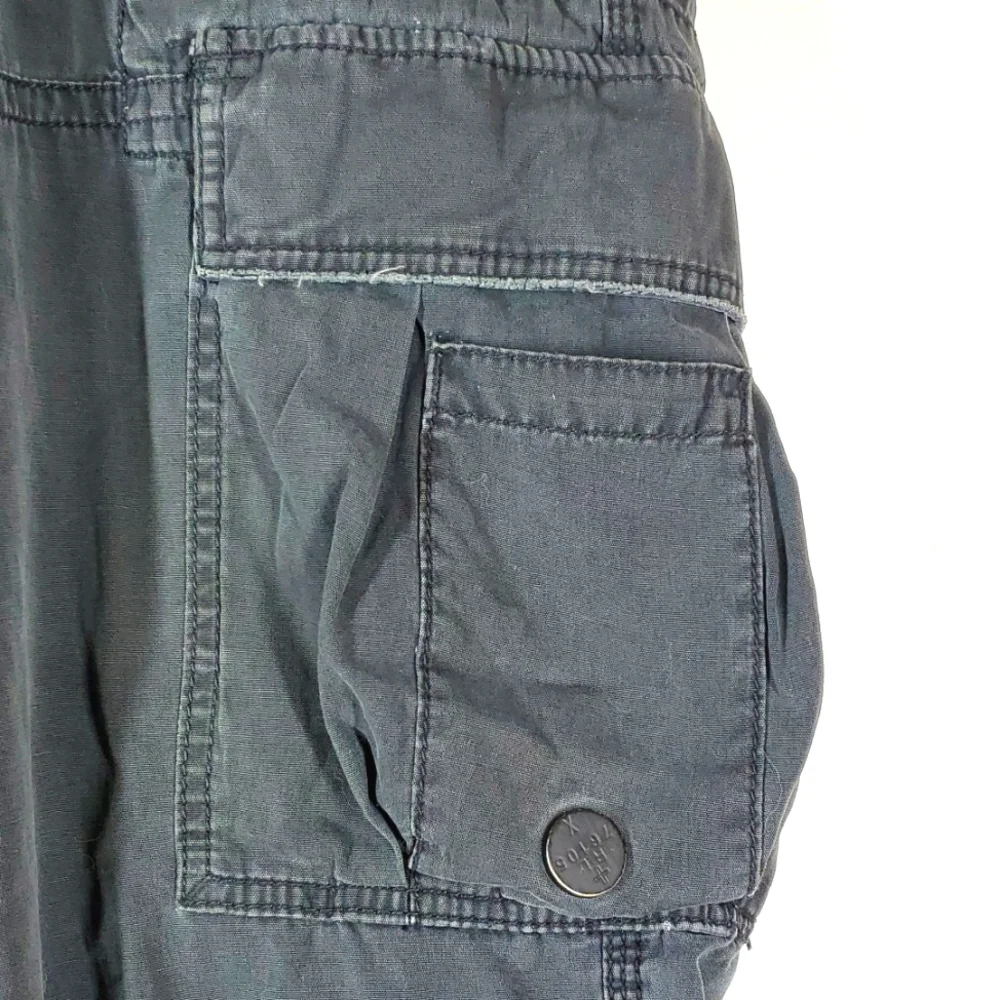 Vintage Polo Ralph Lauren Cargo Pants Black Utility 38x30